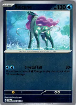 Suicune Phantasmal Flames 026/094 Rare Reverse Holo Pokemon Near Mint - Image 1