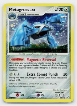 Metagross Holo Rare Legends Awakened 10/146 Pokemon TCG - Image 1