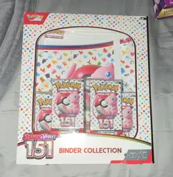 Pokemon TCG Scarlet & Violet 151 Mew 9-Pocket Binder 360 Capacity 20pg - Image 1