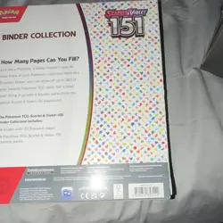 Pokemon TCG Scarlet & Violet 151 Mew 9-Pocket Binder 360 Capacity 20pg - Image 5