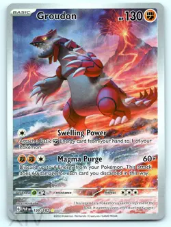 Groudon 199/182 Pokemon Paradox Rift Illustration Rare - Image 1