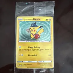 🔥 Special Delivery Pikachu SWSH074 Sword & Shield Promo SEALED 🔥 - Image 1