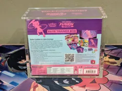 One SEALED Pokemon TCG Fusion Strike Elite Trainer Box ETB **WITH ACRYLIC CASE** 820650809330 - Image 3