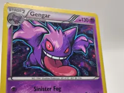 Gengar 60/162 2015 Pokemon XY Breakthrough Cosmos Holo Rare LP - Image 4