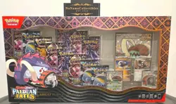 Pokemon TCG Paldean Fates Great Tusk ex & Iron Treads ex Premium Collection Box - Image 1
