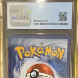 Pokemon Celebrations Rocket's Zappos Gym Challenge 15/132 CGC PERFECT 10 - Image 5