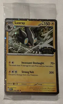 Pokemon Luxray 028/088 Perfect Order Best Buy Stamped Promo SEALED - Image 1