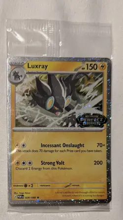Pokemon Luxray 028/088 Perfect Order Best Buy Stamped Promo SEALED - Image 2