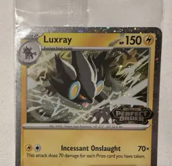 Pokemon Luxray 028/088 Perfect Order Best Buy Stamped Promo SEALED - Image 3