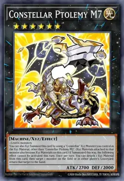 YUGIOH BLGG-EN009 Constellar Ptolemy M7 Chibi artwork Secret Rare 1st Edition NM - Image 1