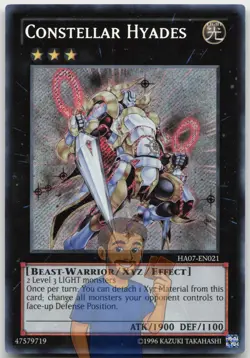 Constellar Hyades HA07-EN021 Secret Rare Mixed Editions Near Mint Yugioh - Image 1