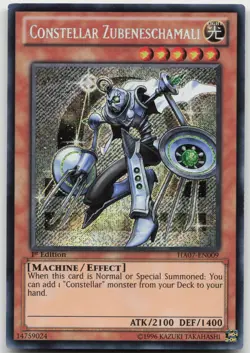 Constellar Zubeneschamali HA07-EN009 Secret Rare Mixed Editions Near Mint Yugioh - Image 2