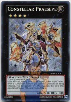 Constellar Praesepe HA07-EN061 Secret Rare Mixed Editions Near Mint Yugioh - Image 1