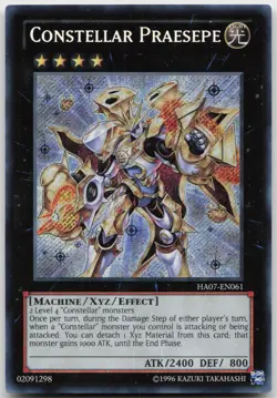Constellar Praesepe HA07-EN061 Secret Rare Mixed Editions Near Mint Yugioh - Image 2