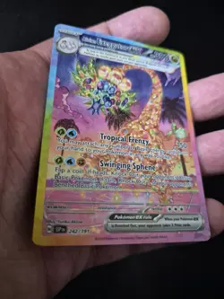 Pokemon Cards Alolan Exeggutor ex 242/191 Surging Sparks NM - Image 5