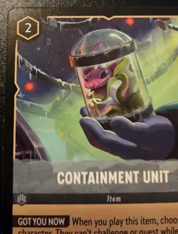 Containment Unit 203/204 Rare Winterspell Disney Lorcana TCG - Image 2