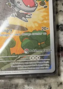 Tyrunt 070 Pokemon Center Stamp! Me: Mega Evolution Promo Holo! Sealed!! - Image 5