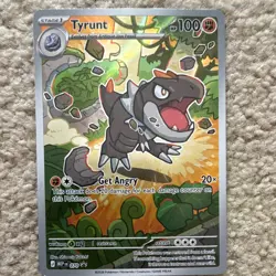 Pokemon TCG Tyrunt 070 Me: Mega Evolution Promo Holo English Stage 1 100HP - Image 1