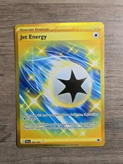Pokemon TCG Jet Energy 252/191 Surging Sparks Hyper Rare NM - Image 1