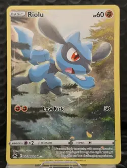 Riolu GG26/GG70 SWSH: Crown Zenith: Galarian Gallery Holo Pokemon Card TCG - Image 1