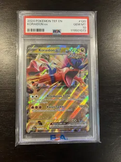 2024 Pokemon Koraidon Ex 120/162 Temporal Forces TEF PSA 10 GEM MINT - Image 4