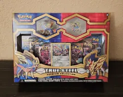 Pokemon TCG True Steel Premium Collection Box Zacian Evolution Team Up - Image 1