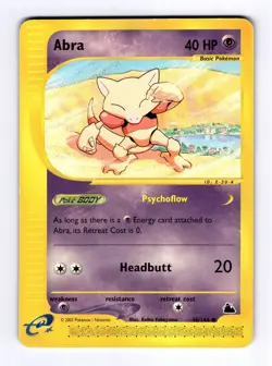 Abra Skyridge #046 (2003) Common HP Pokemon - Image 1