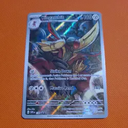 Pokemon TCG: Kingambit 130 SVP Black Star Promo Illustration Rare NM - Image 2
