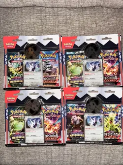 4X Pokemon TCG: Archaludon Blister Obsidian Flames & Twilight Masquerade Sealed - Image 1