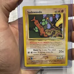 Sudowoodo 26/64 Neo Revelation Regular 2000 WotC Rare Pokemon TCG NM/MT Vintage - Image 1