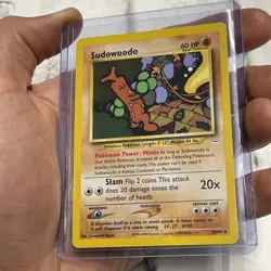Sudowoodo 26/64 Neo Revelation Regular 2000 WotC Rare Pokemon TCG NM/MT Vintage - Image 2