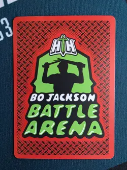 Bo Jackson Battle Arena Tecmo Bowl HOWIETZER 8-bit Alt Art #ALT17 HOWIE LONG - Image 2