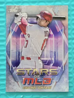 2023 Topps Series 2 - Stars of Mlb Shohei Ohtani #SMLB-33 - Image 2