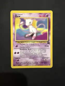 Pokemon TCG Mew Black Star Promo #8 Vintage 1999-2000 WOTC - Image 1