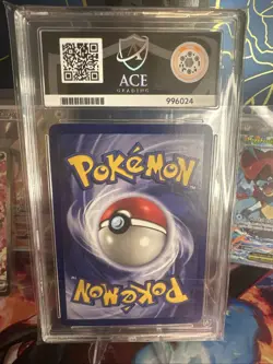 Mew Black Star Promo #8 Ace Grade 8 Ex Pokemon Card 2000 Vintage TCG - Image 2