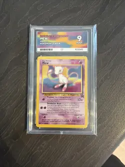 Pokemon TCG Mew #8 Black Star Promo 2000 Ace Mint 9 (Premium Ace Label) English - Image 1