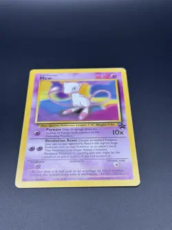 Pokemon TCG Mew 8 Black Star Promo Non-Holo Card 1999-2000 - Image 2