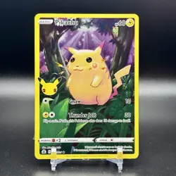 Pokemon TCG: Celebrations Classic 25th Anniversary Holo Pikachu FA Rare #005 NM - Image 1