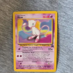 Pokemon Card Mew 8 Black Star Promo WOTC 1999/2000 TCG - Image 1