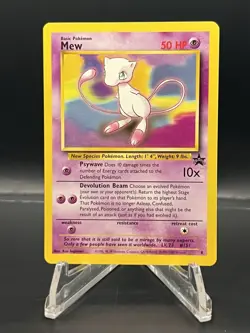 Pokemon TCG Black Star Promo Edition Mew #8 WOTC 2000 - NM - Image 1