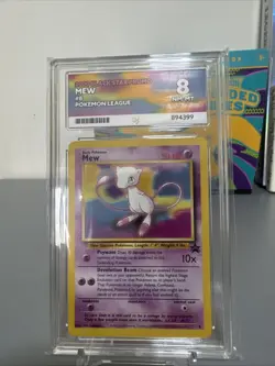Pokemon TCG Mew Black Star Promo 2000 Ace 8 - Image 1