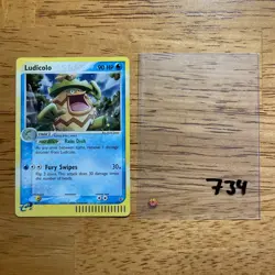 💧 Ludicolo 020 Nintendo Black Star Promo Pokemon TCG Vintage Holo - English 734 - Image 1