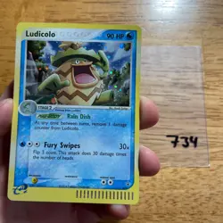 💧 Ludicolo 020 Nintendo Black Star Promo Pokemon TCG Vintage Holo - English 734 - Image 3