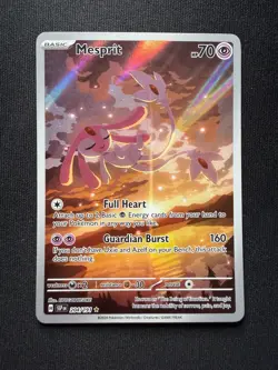 Pokemon TCG Mesprit 204/191 - Illustration Rare - Surging Sparks - NM - Image 2
