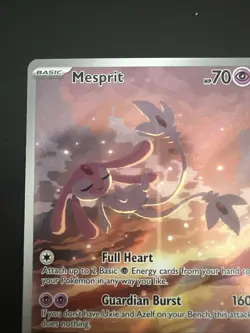 Pokemon TCG Mesprit Illustration Rare Card 204/191 Sv08: Surging Sparks - Image 4