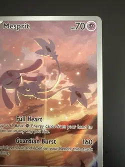 Pokemon TCG Mesprit Illustration Rare Card 204/191 Sv08: Surging Sparks - Image 5