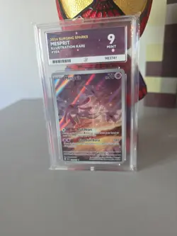 Pokemon TCG - Mesprit 204/191 Illustration Rare Surging Sparks - Ace 9 - Image 4