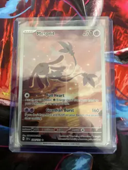 Pokemon TCG Mesprit 204/191 Illustration Rare Holo Sv08: Surging Sparks NM - Image 1