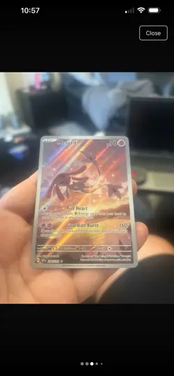 Mesprit 204/191 Illustration Rare Surging Sparks Pokemon TCG - Image 3