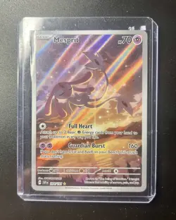 Mesprit 204/191 Illustration Rare Full Art Surging Sparks Pokemon Card TCG - Image 1